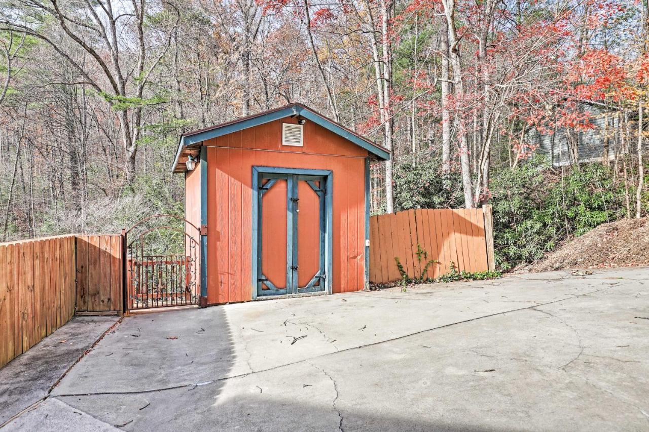 Asheville Mountain Getaway With Patio And Koi Pond! Exteriér fotografie